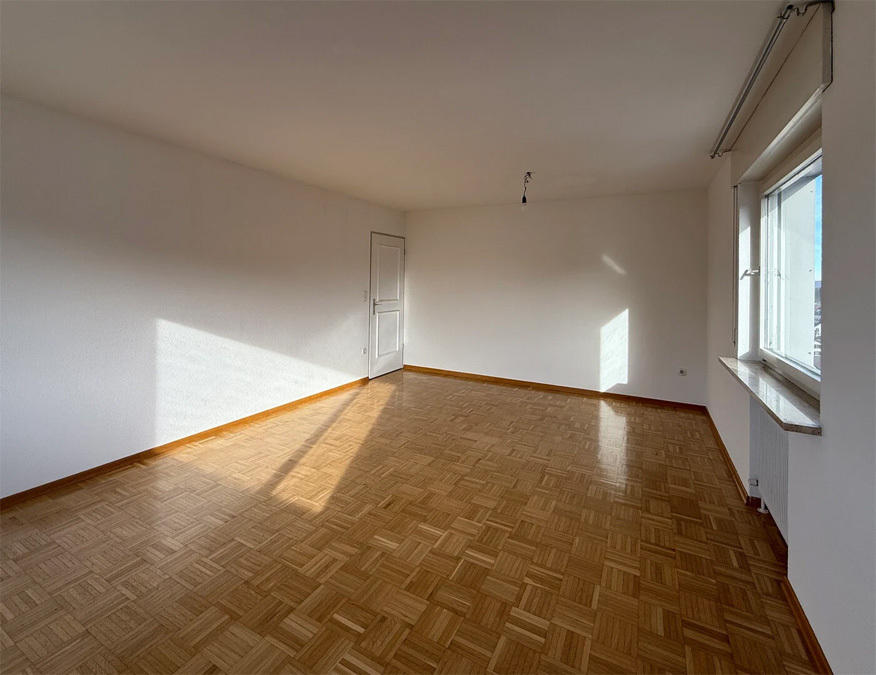 Großzügige 3-Zimmer-Wohnung in Feldkirch-Tosters - Wohnzimmer - Amann Immobilien