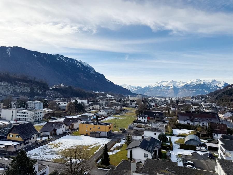 Großzügige 3-Zimmer-Wohnung in Feldkirch-Tosters - Aussicht - Amann Immobilien