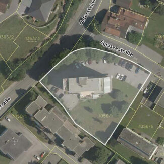 Großzügige 3-Zimmer-Wohnung in Feldkirch-Tosters - Katasterplan - Amann Immobilien