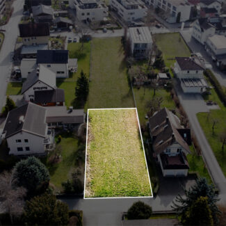 Baugrundstück in ruhiger Wohngegend - Feldkirch - Einfamilienhausgegend in Feldkirch - Amann Immobilien