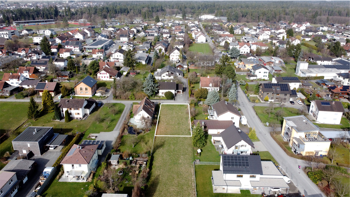 Baugrundstück in ruhiger Wohngegend - Feldkirch - Baugrundstück in der Waldgasse - Amann Immobilien