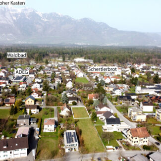 Baugrundstück in ruhiger Wohngegend - Feldkirch - Baugrundstück in der Waldgasse - Amann Immobilien