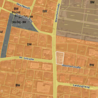 Einfamilienhaus in Rankweil - Flächenwidmungsplan - Amann Immobilien