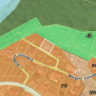 Grundstück mit herrlcihem Panorama in Ludesch - Flächenwidmungsplan - Amann Immobilien