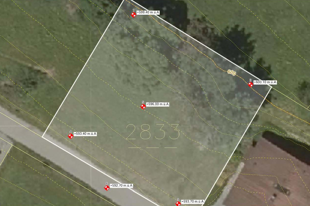 Grundstück mit herrlichem Panorama in Ludesch - Höhenschichten mit Gelände - Amann Immobilien