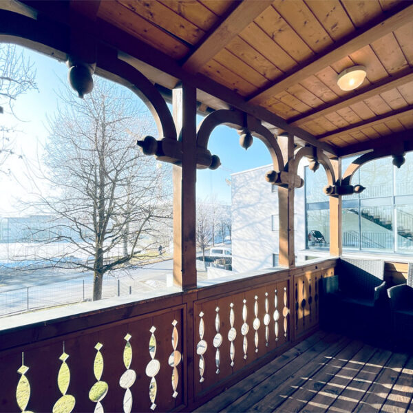 Wohn- und Geschäftshaus in Feldkirch-Altenstadt - Balkon - Amann Immobilien