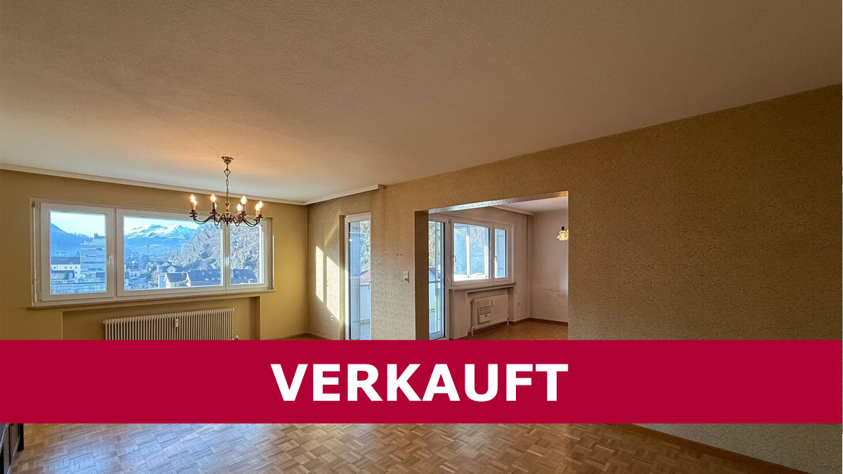 4-Zimmer-Wohnung mit Aussicht in Feldkirch-Levis - VERKAUFT - Amann Immobilien