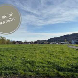 Baugrundstücke in Koblach - 867 m2 (auch teilbar) - Amann Immobilien