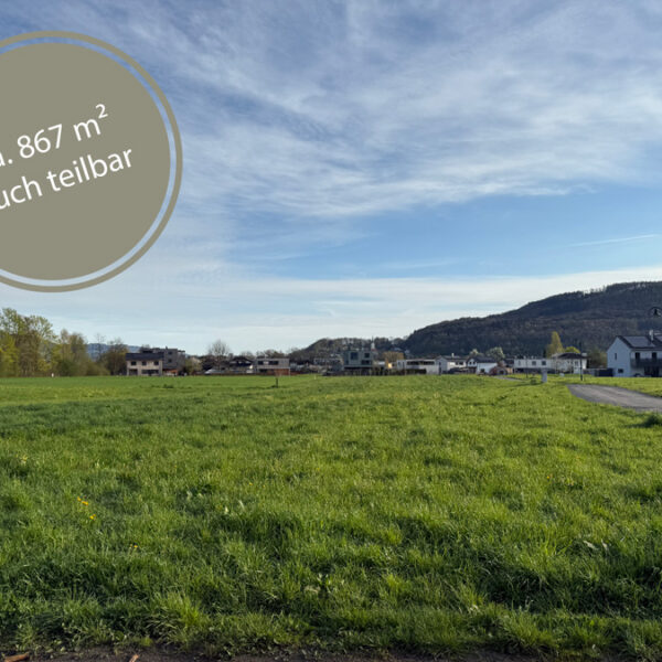 Baugrundstücke in Koblach - 867 m2 (auch teilbar) - Amann Immobilien