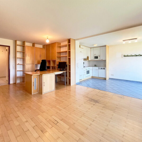 Geräumige und helle 2-Zimmer-Wohnung in Rankweil - Wohn- und Essbereich - Amann Immobilien