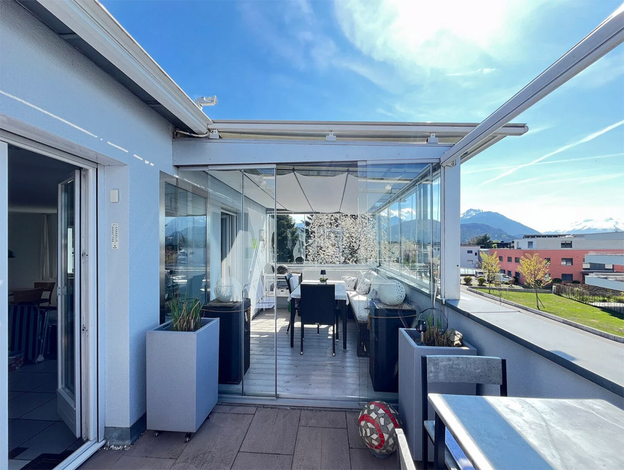 Attraktive 4-Zimmer-Wohnung in Rankweil - Aussicht auf die Schweizer Berge - Amann Immobilien