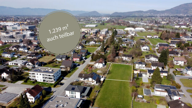 Baugrund in variablen Größen in Feldkirch-Altenstadt - Amann Immobilien