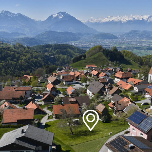 Baugrund mit Panorama in Fraxern - Amann Immobilien
