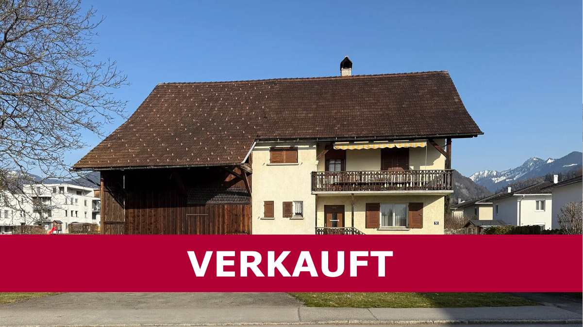 Einfamilienhaus in Rankweil - VERKAUFT - Amann Immobilien