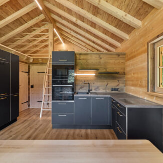 Ferienhaus in Vorarlberg - Wohnen/Essen/Kochen - Amann Immobilien