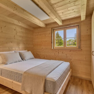 Ferienhaus in Vorarlberg - Schlafzimmer - Amann Immobilien