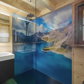 Ferienhaus in Vorarlberg - Badezimmer - Amann Immobilien