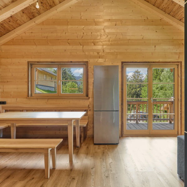 Ferienhaus in Vorarlberg - Wohnen/Essen/Kochen - Amann Immobilien