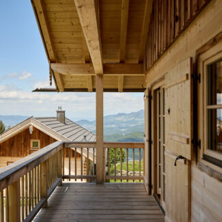 Ferienhaus in Vorarlberg - Terrasse - Amann Immobilien