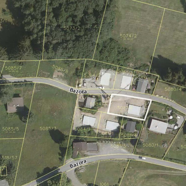 Ferienhaus in Vorarlberg - Katasterplan - Amann Immobilien