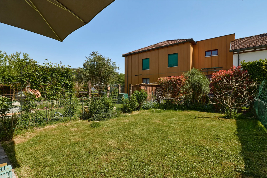 Reihenhaus in Feldkirch in ruhiger Lage am Waldrand - Garten - Amann Immobilien