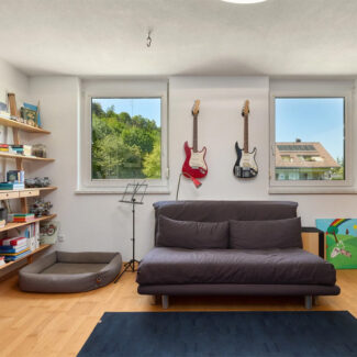 Reihenhaus in Feldkirch in ruhiger Lage am Waldrand - Kinderzimmer 1 - Amann Immobilien