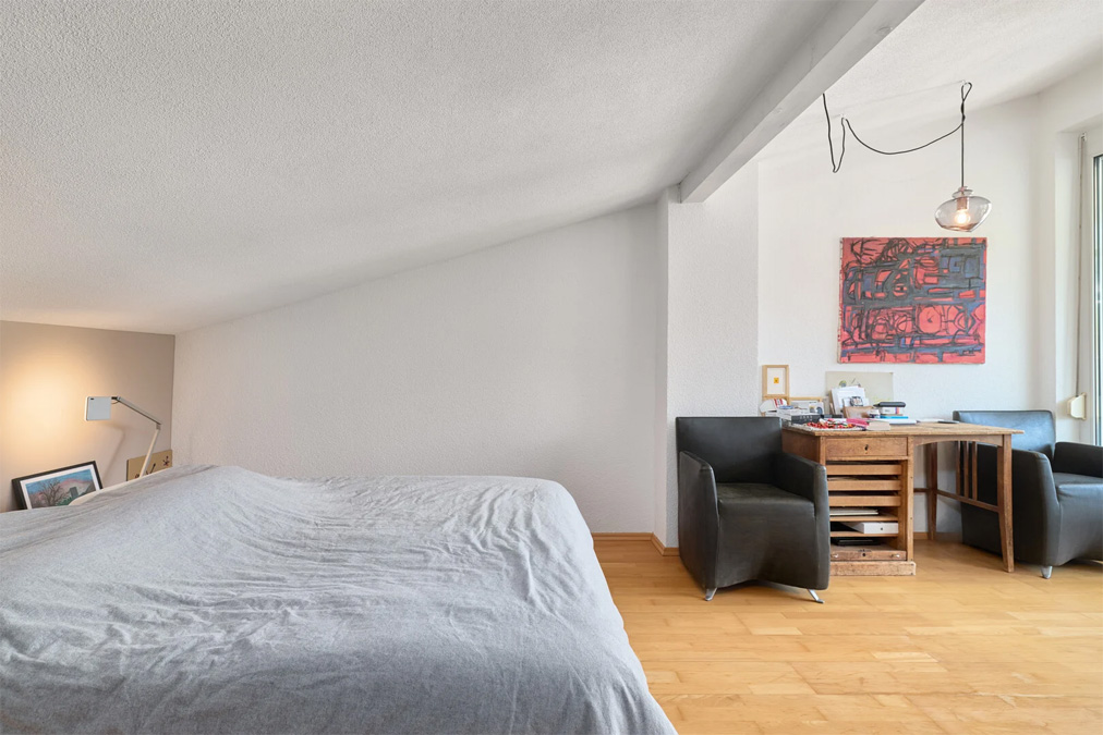 Reihenhaus in Feldkirch in ruhiger Lage am Waldrand - Schlafzimmer - Amann Immobilien