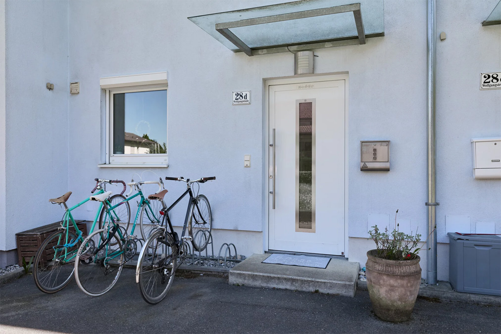 Reihenhaus in Feldkirch in ruhiger Lage am Waldrand - Eingang - Amann Immobilien