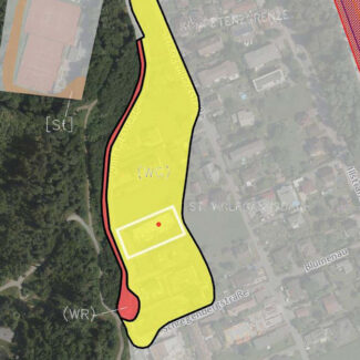 Reihenhaus in Feldkirch in ruhiger Lage am Waldrand - Gefahrenzonenplan - Amann Immobilien