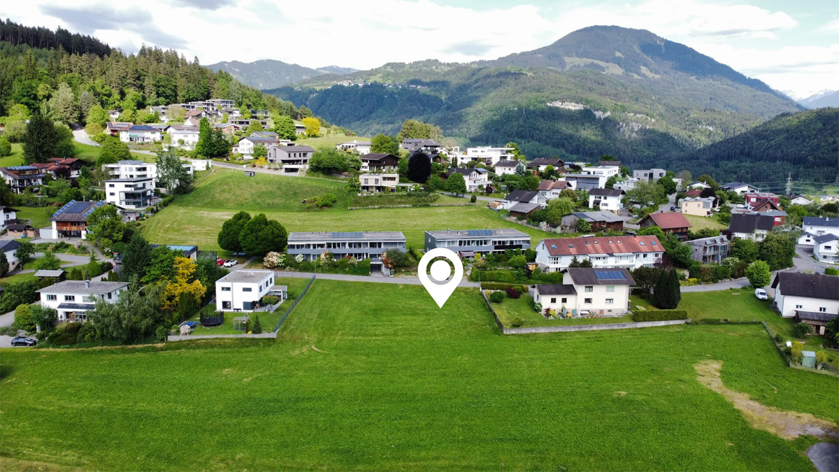 Traumhaft gelegenes Baugrundstück in Göfis - Grundstück in Göfis - Amann Immobilien