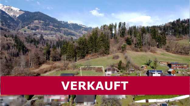 Grundstück mit herrlichem Panorama in Ludesch - VERKAUFT - Amann Immobilien