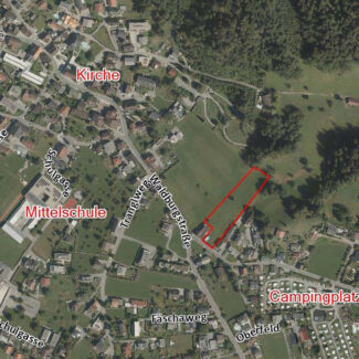 Traumhafte Grundstücke in Nüziders - Übersichtsplan - Amann Immobilien