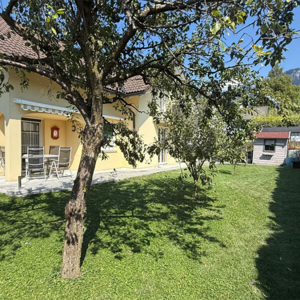Einfamilienhaus in zentraler Lage in Hohenems - Garten - Amann Immobilien