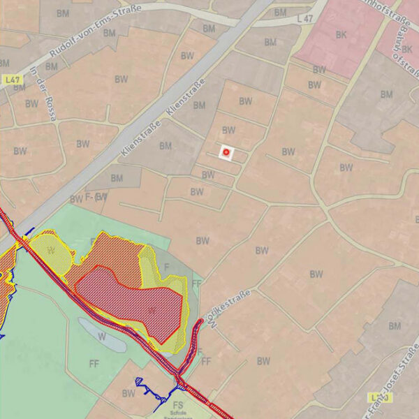 Einfamilienhaus in zentraler Lage in Hohenems - Gefahrenzonenplan - Amann Immobilien