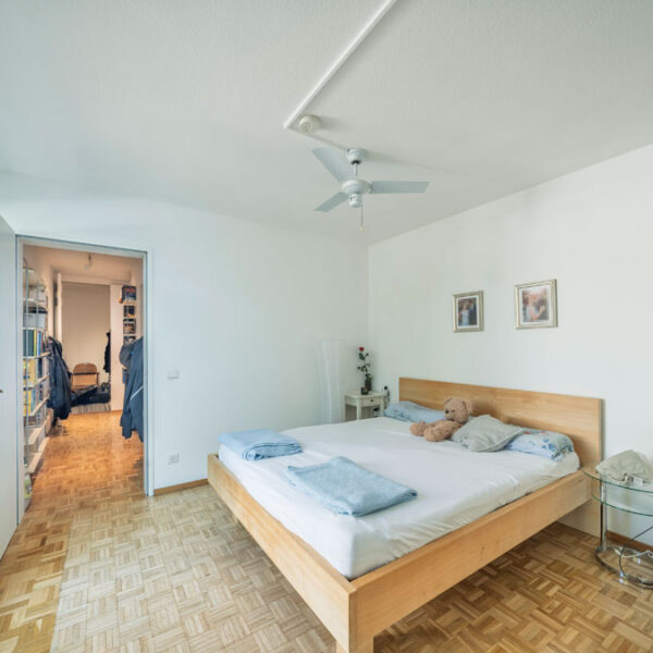 Stadtnahe Dachgeschosswohnung - Feldkirch - Schlafzimmer - Amann Immobilien